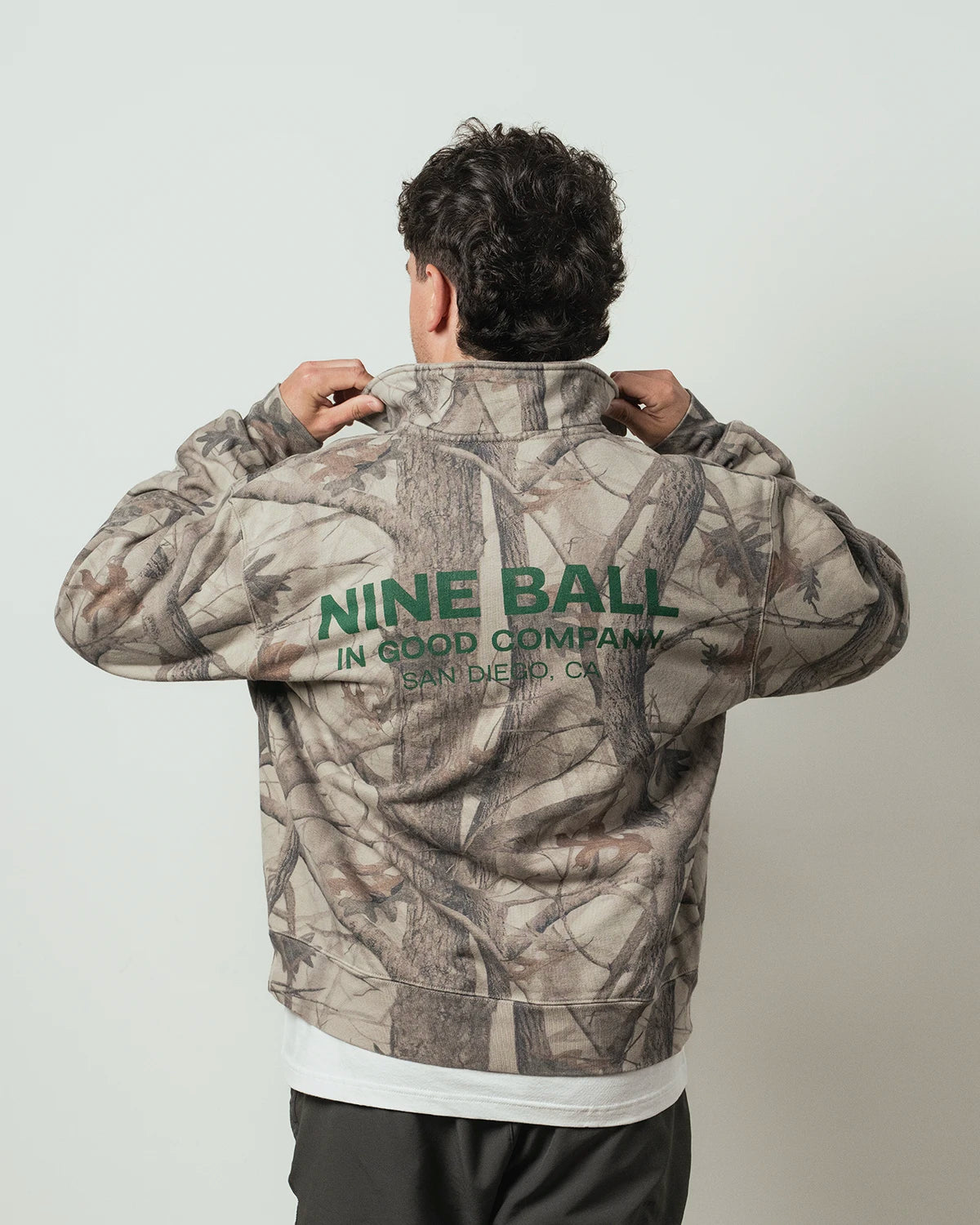 Member Camo Quarterzip
